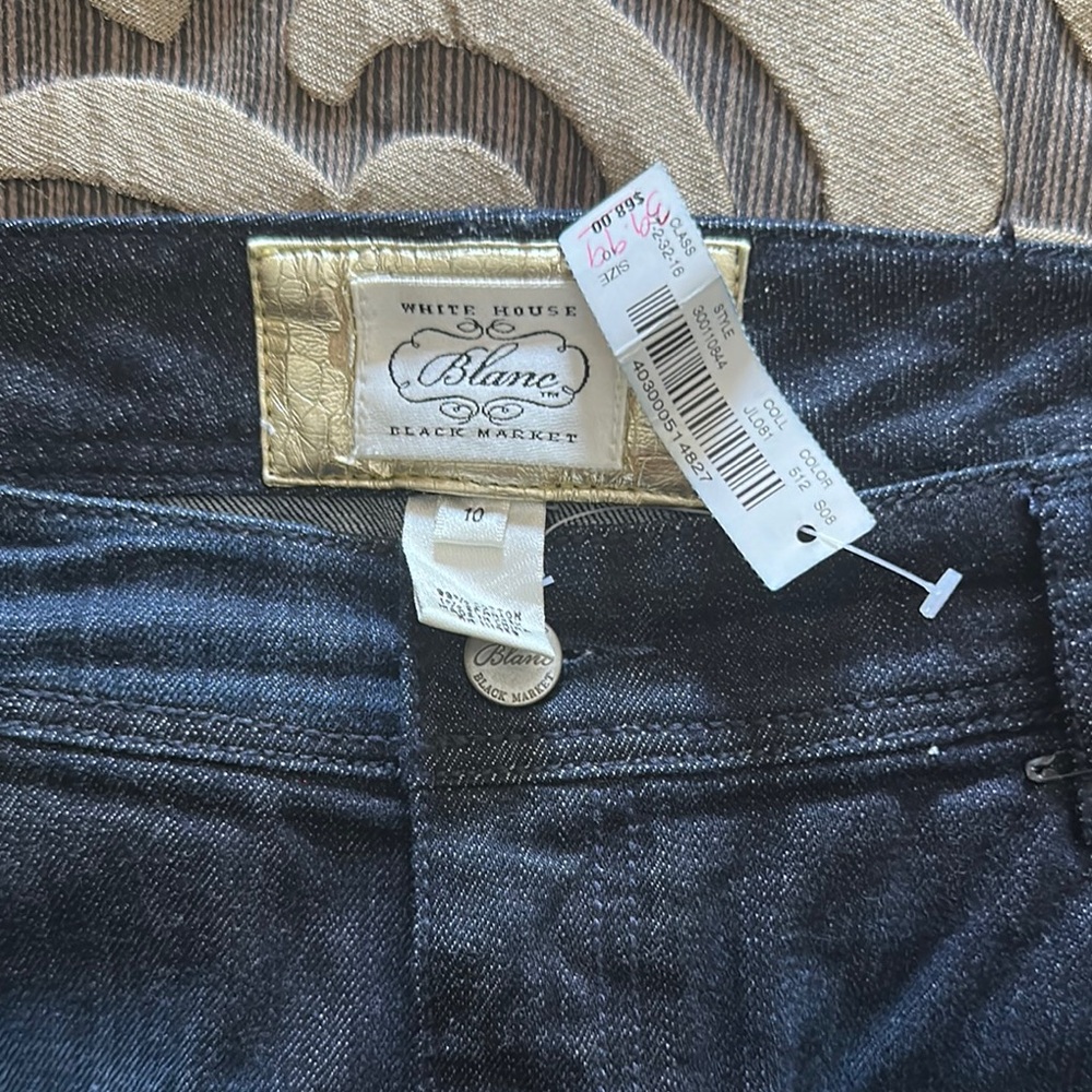 White House Black Market Indigo Denim